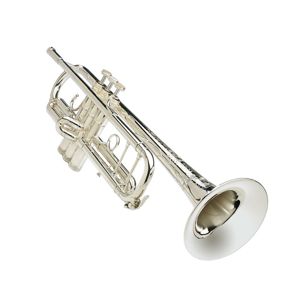 S.E. Shires Master Bb Trumpet - Silver Plated - Trumpets for