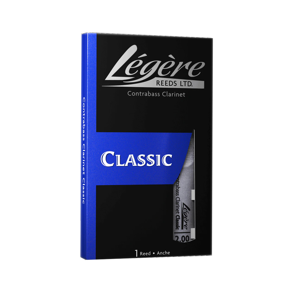 Legere Classic Contrabass Clarinet Synthetic Reed - Sax & Woodwind ...