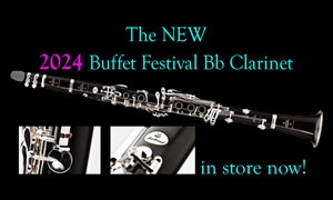 New 2024 Buffet Crampon Festival B Flat and A in stock now!