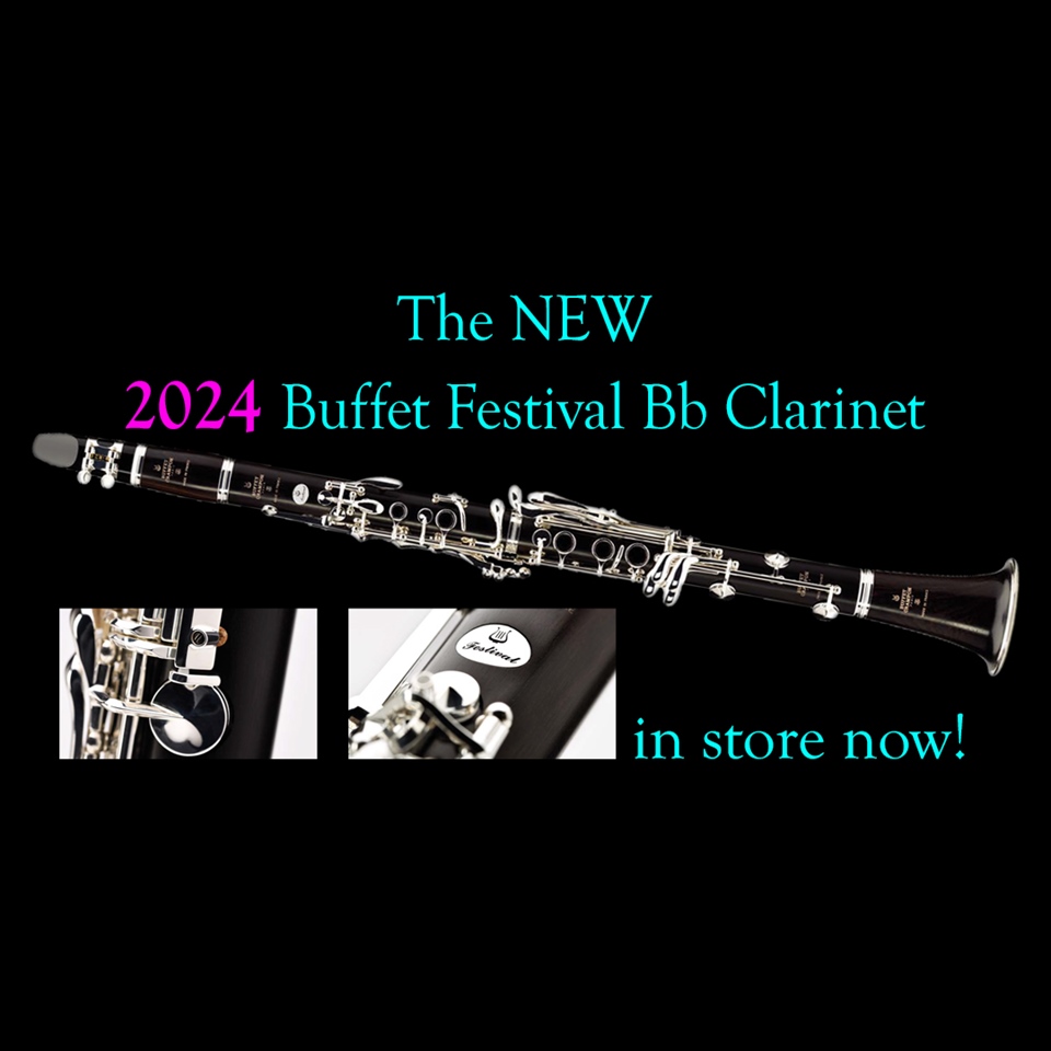 New 2024 Buffet Crampon Festival B Flat and A in stock now!