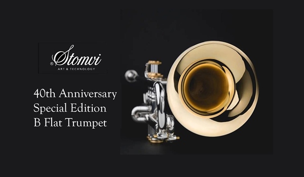 New! Stomvi Anniversary Limited Edition Trumpet