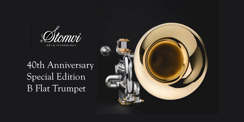 New! Stomvi Anniversary Limited Edition Trumpet